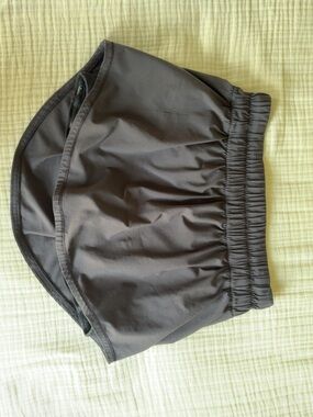 black lululemon tennis skirt